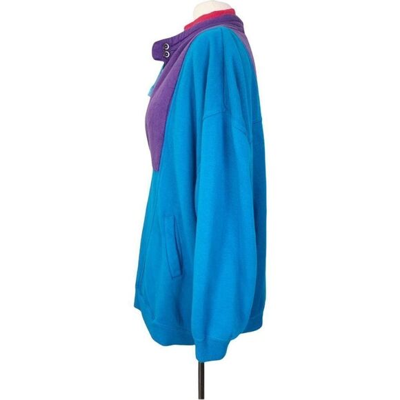 Vintage Lauren Brooke Sweater Pockets half zip - Picture 2 of 7